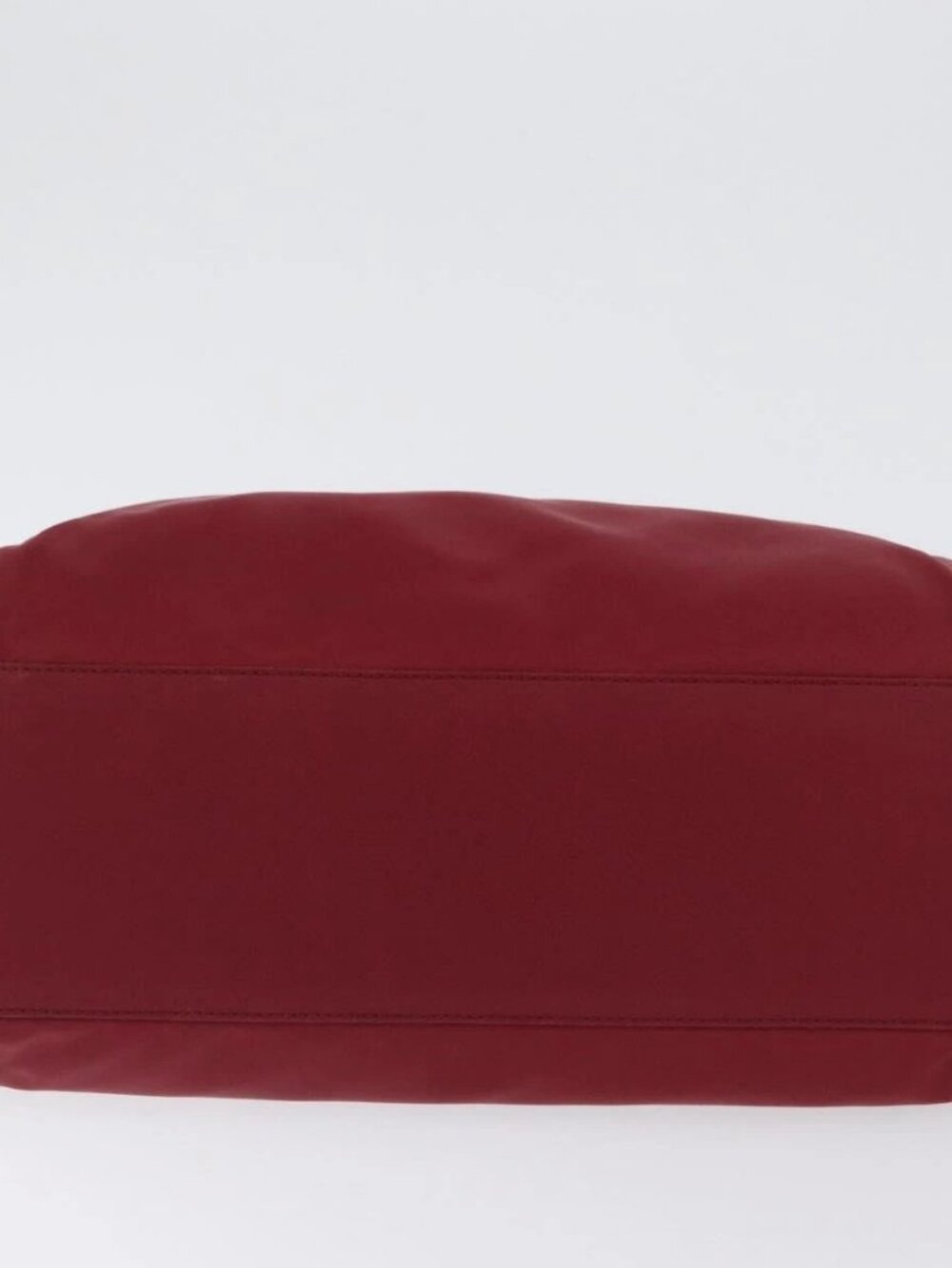 PRADA Hand Bag Nylon Red Auth ti3669 - Picture 9 of 15